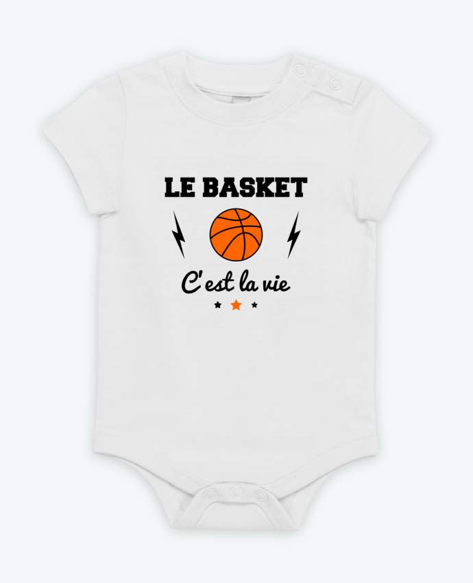Body bébé Le basket c'est la vie par Benichan