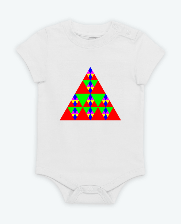 Body bébé Triangle Texture 1 par 'R'mony
