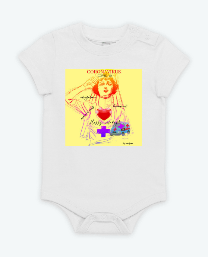Body bébé Infirmière par SANTIYANO