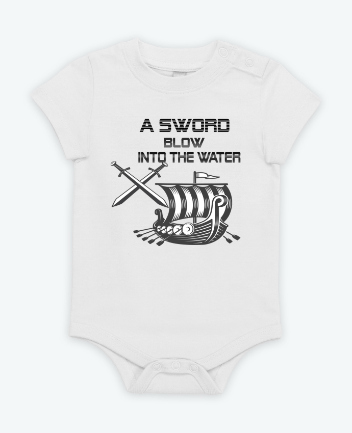 Body bébé a sword blow into the water par Excalibur