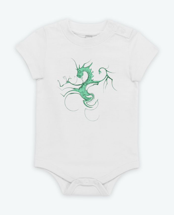 Body bébé DRAGON par Santiaguen