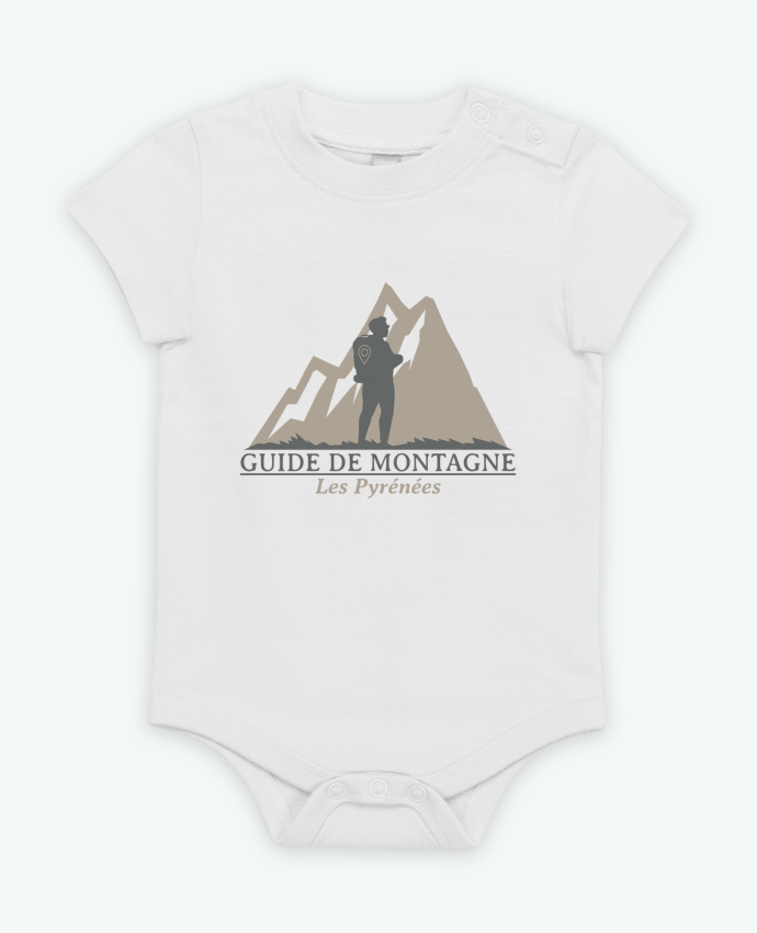 Body bébé Guide De Montagne (FR) - Les Pyrénées par Zenika
