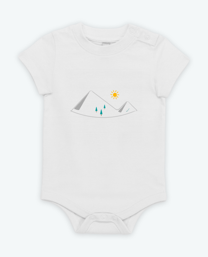 Body bébé Mon petit coin de paradis - Idée cadeau par IPUAL - La Boutique