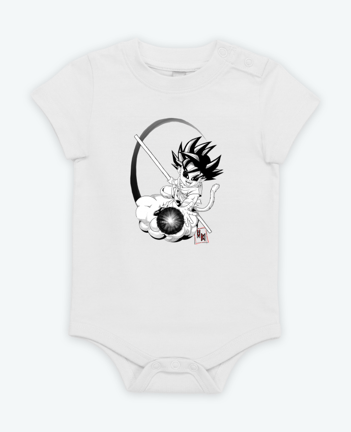 Body bébé Goku Dark par Viko Tattoo