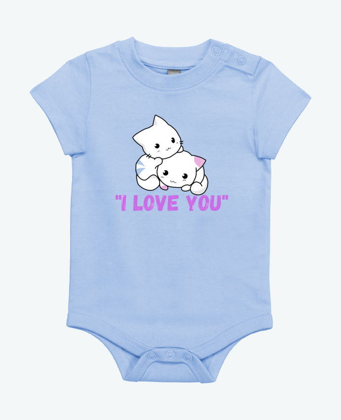 Body bébé i love you par Fabgino