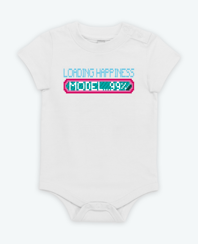 Body bébé HAPPINESS MODEL par Santiaguen