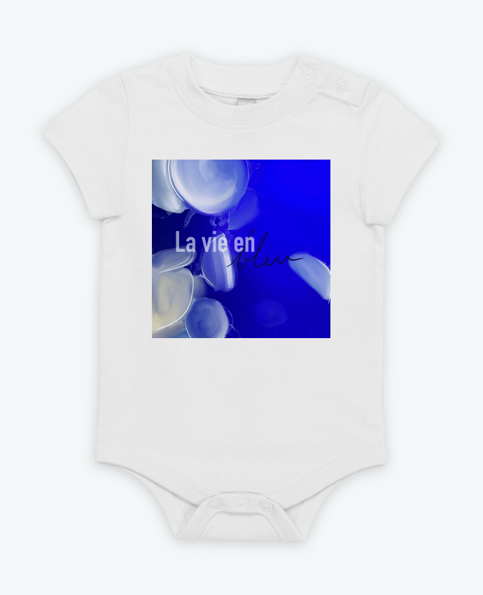 Body bébé La vie en bleu. par Arketip