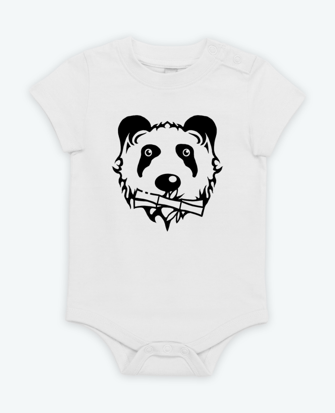 Body bébé panda noir par Dr0agon