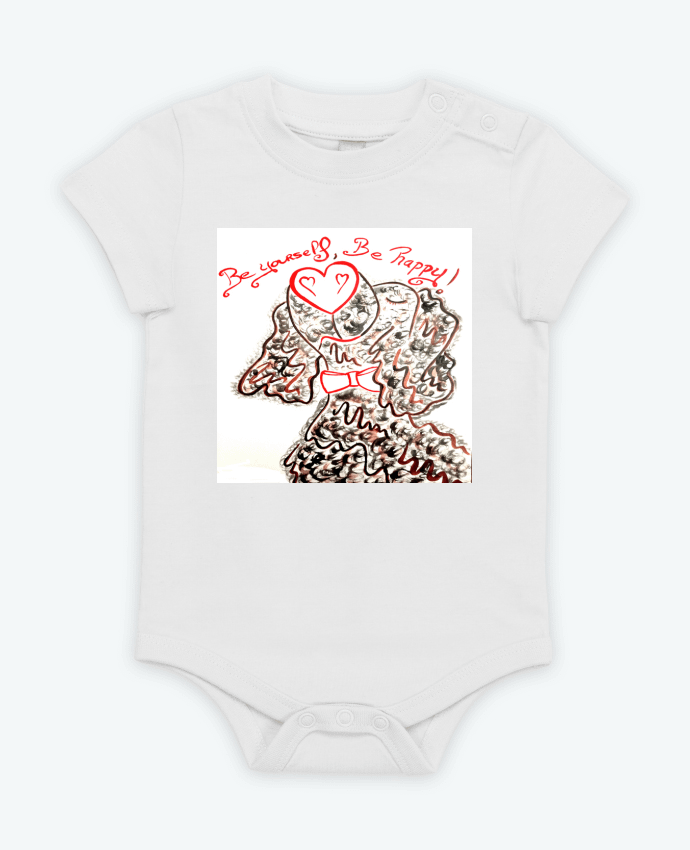 Body bébé Popdog Art Teckel : fier et adorable  ! par Doudoueditions