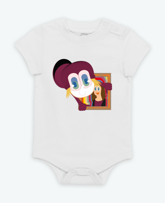 Body bébé SMILE THIEF par Santiaguen
