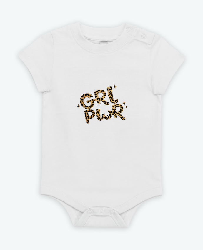 Body bébé Girl Power par Gisele Shop