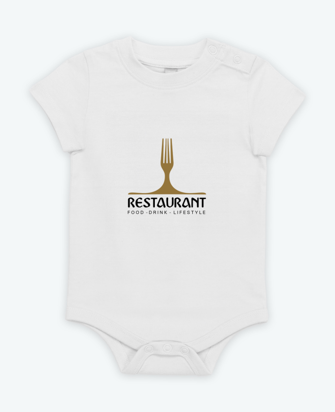 Body bébé RESTAURANTE LOGO par Chrisac
