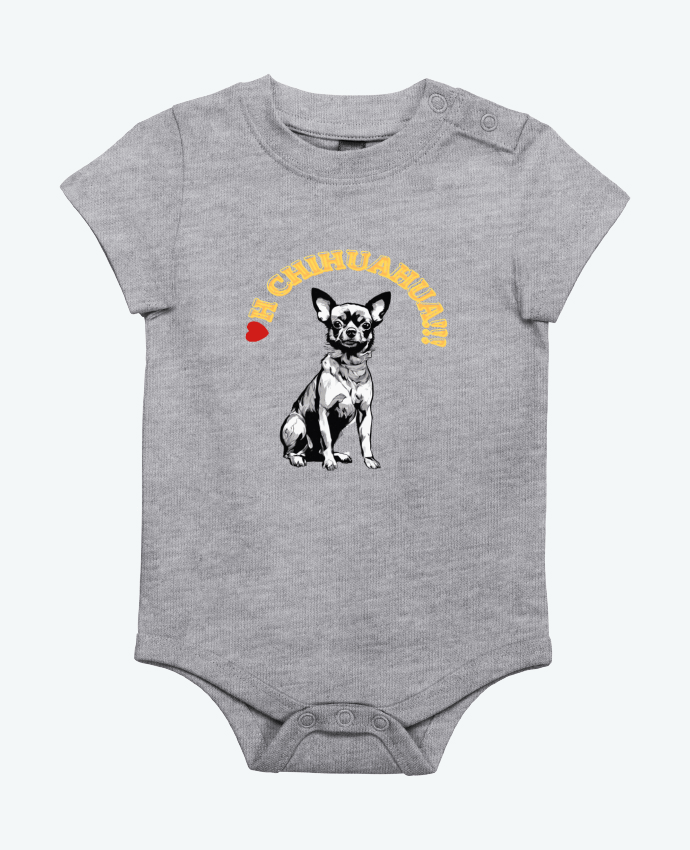 Body bébé Oh Chihuahua par Txiki