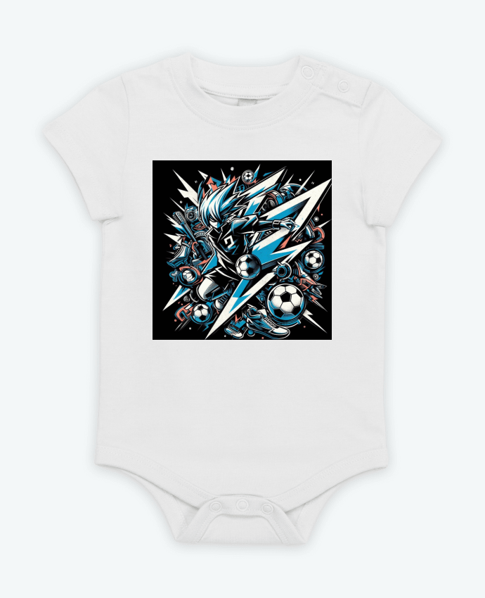 Body bébé futbol art par Gala