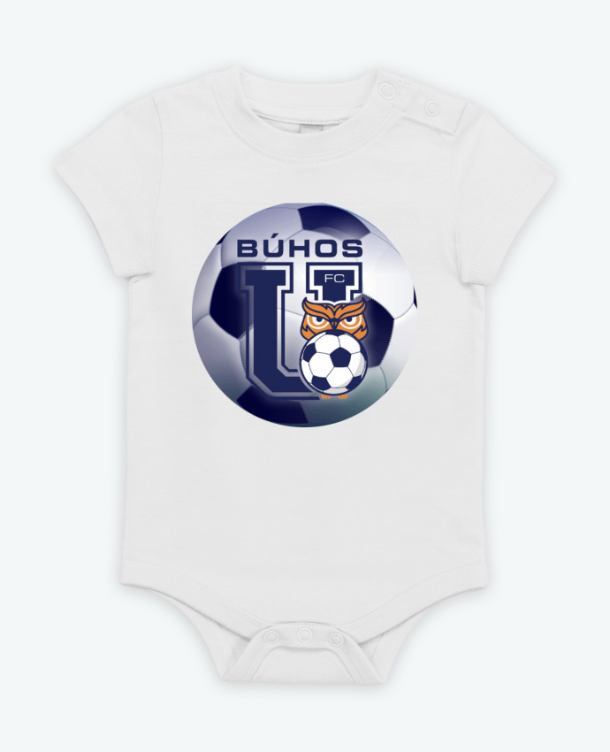 Body bébé FUTBOL DE LOS BUHOS par HEYLIEN