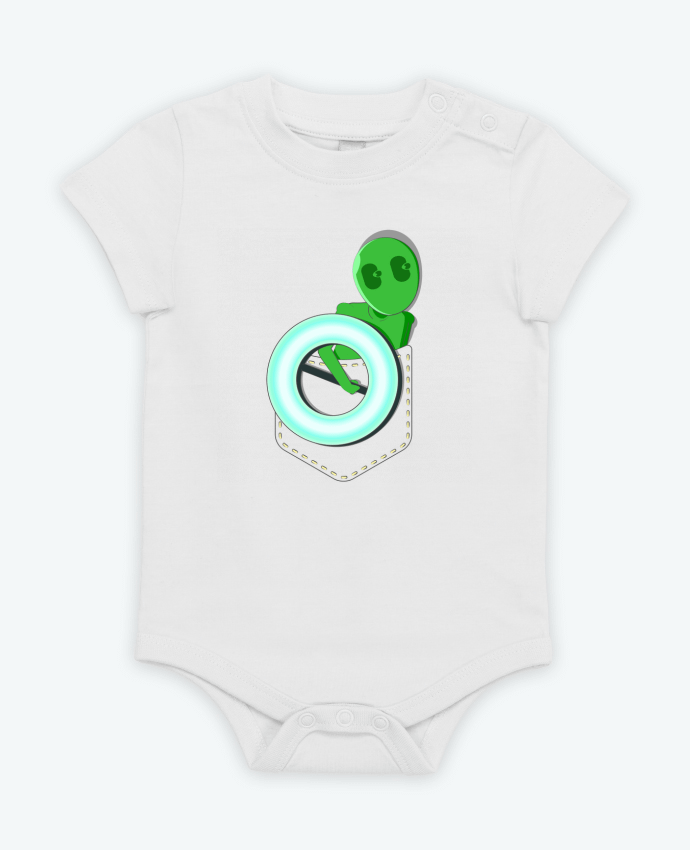 Body bébé LIGHT IN POCKET par Santiaguen