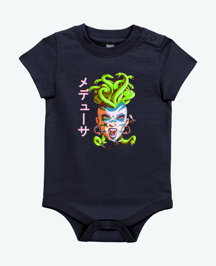 Body bébé Medusa punk par TOMI AX