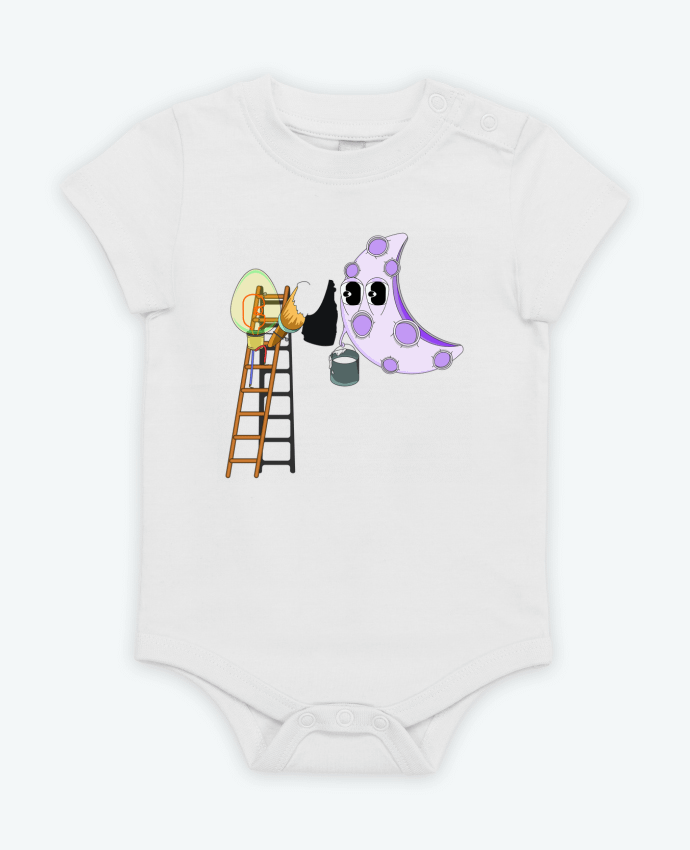 Body bébé ON THE MOON par Santiaguen