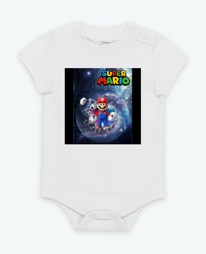 Body bébé MARIO BROS par HGDESIGN