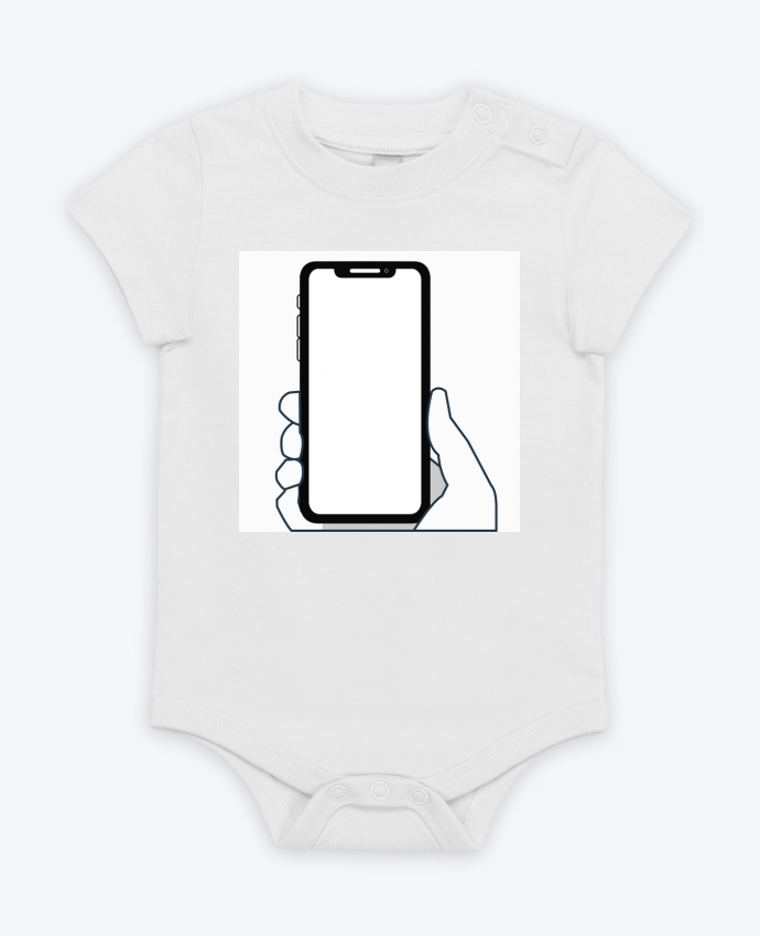 Body bébé Téléphone en main par Elephant