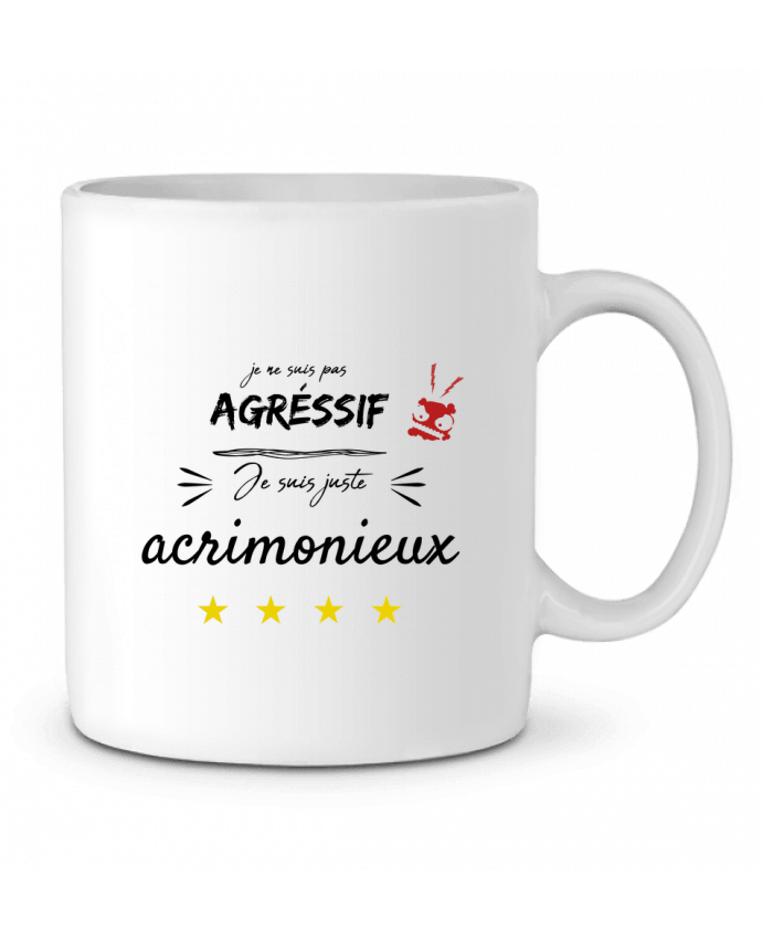 Mug  Je ne suis pas agressif par AlineDC