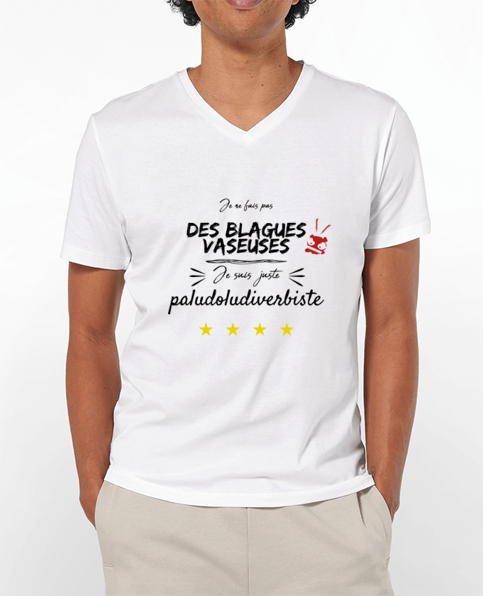 T-shirt homme je ne fais pas de blagues vaseuses par AlineDC