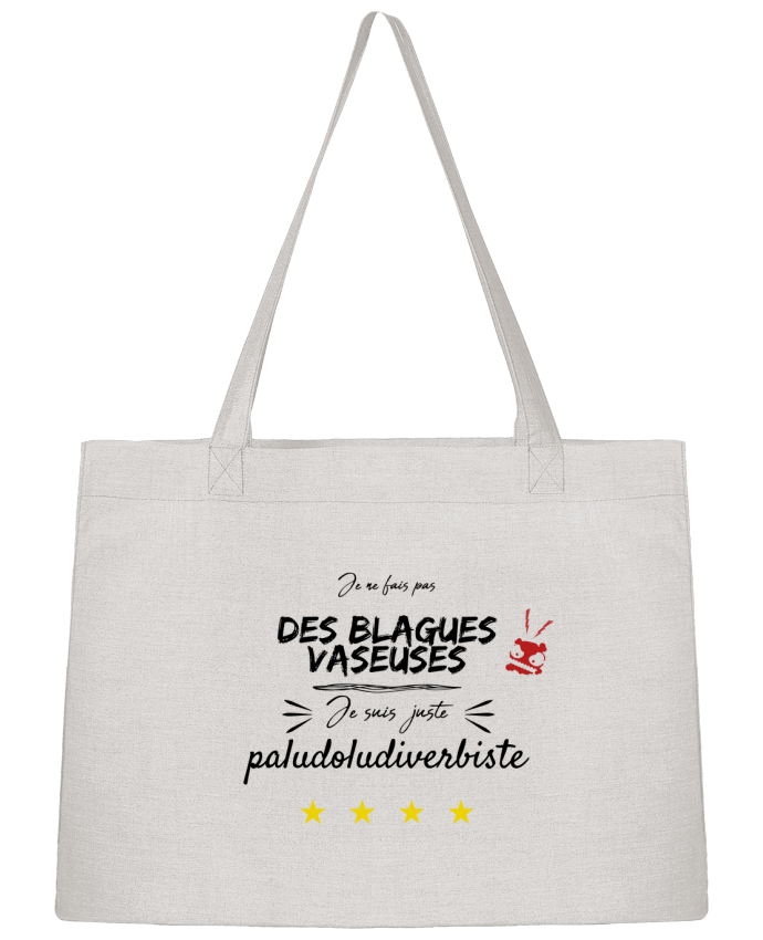 Sac Shopping je ne fais pas de blagues vaseuses par AlineDC
