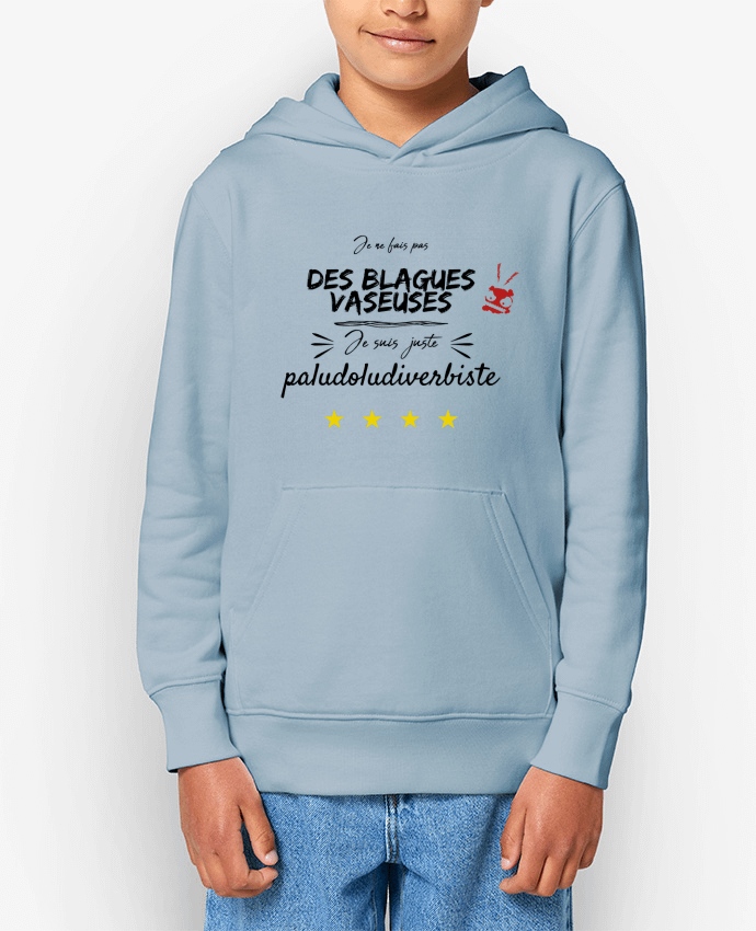 Sweat enfant je ne fais pas de blagues vaseuses Par AlineDC