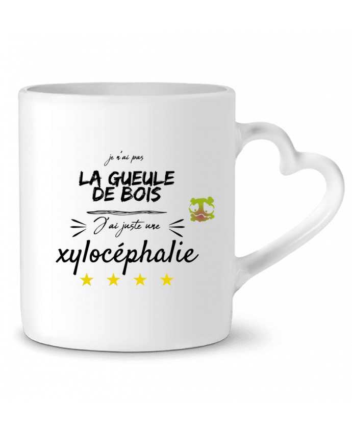 Mug coeur je n'ai pas le gueule de bois par AlineDC