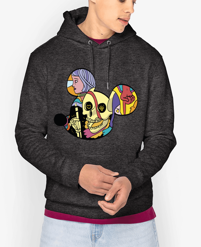 Sweat capuche unisexe Bio wonderland Par Arya Mularama