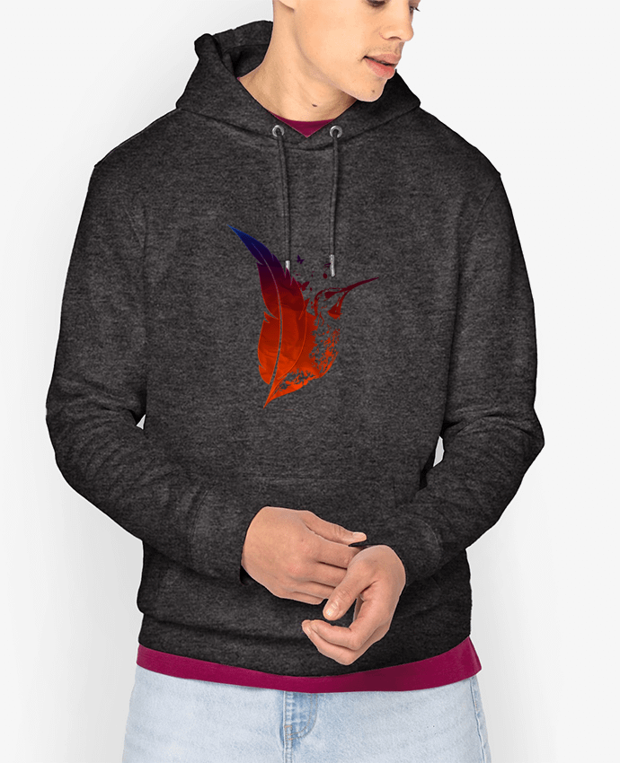 Hoodie plume colibri Par Studiolupi