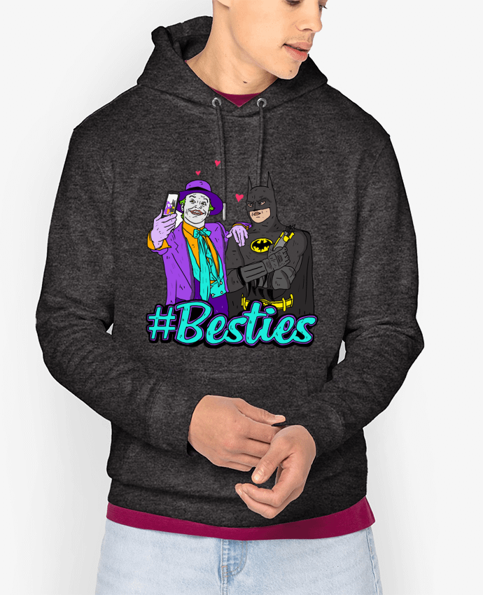 Hoodie #Besties Batman Par Nick cocozza