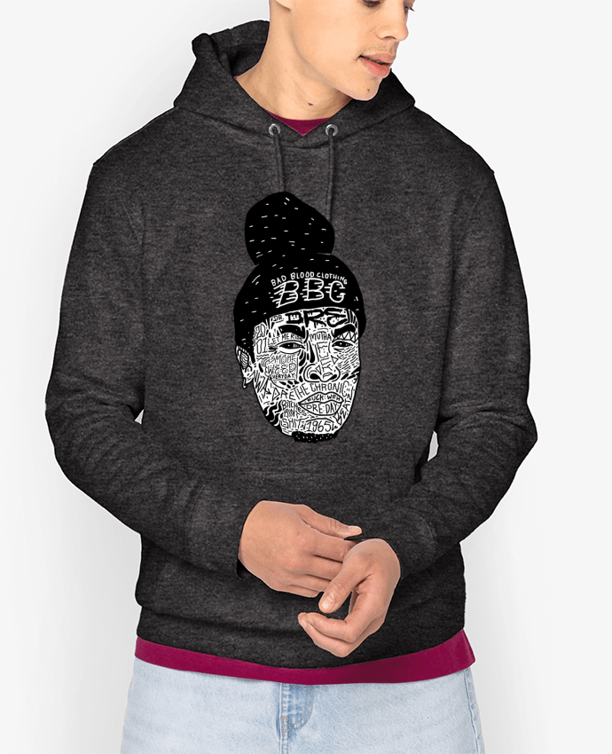 Sweat capuche unisexe Bio Dre Par Nick cocozza