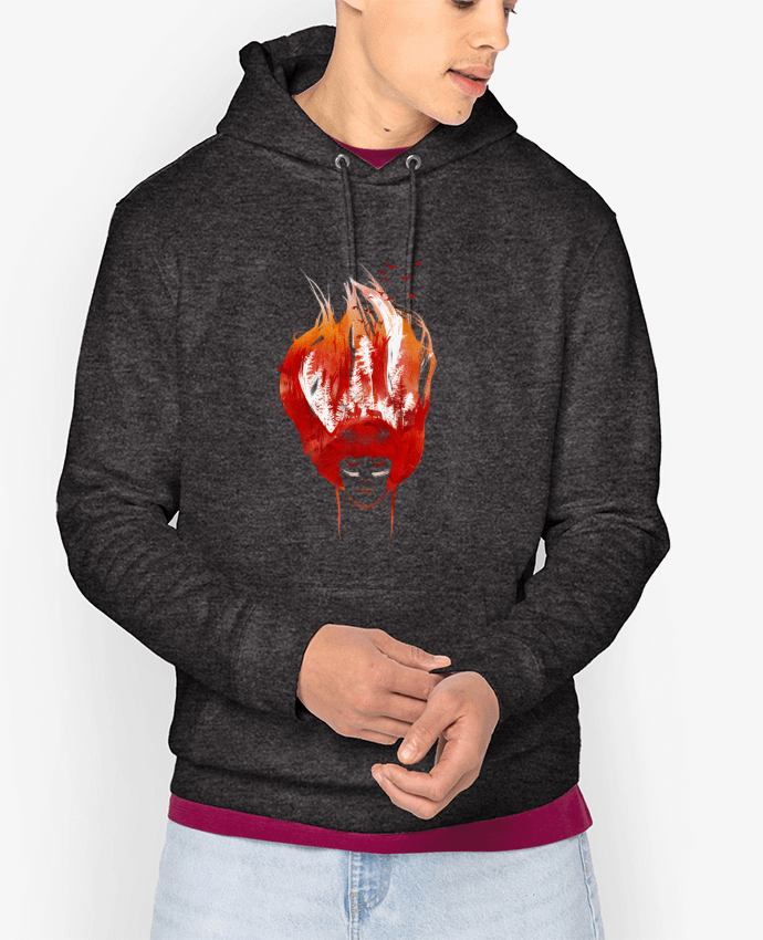 Hoodie Burning forest Par robertfarkas