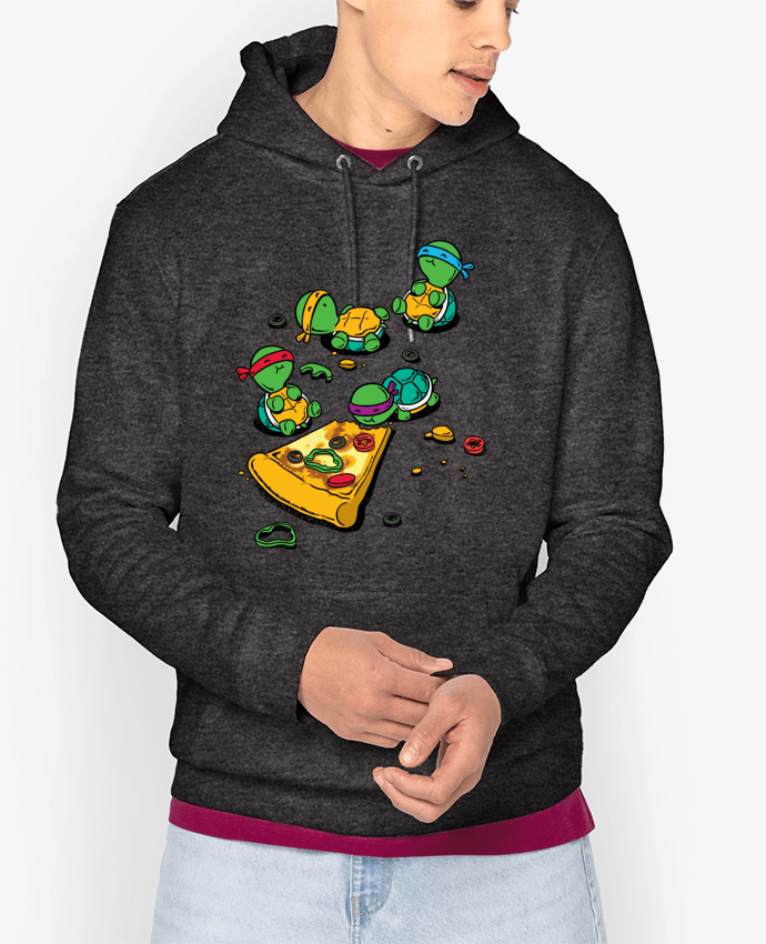 Hoodie Pizza lover Par flyingmouse365