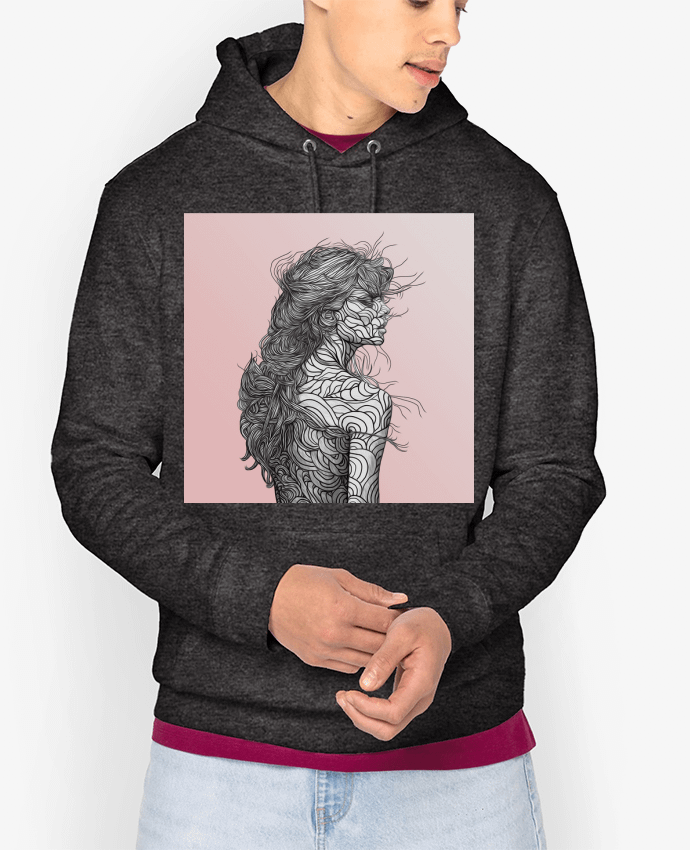 Hoodie Pinksky Par PedroTapa
