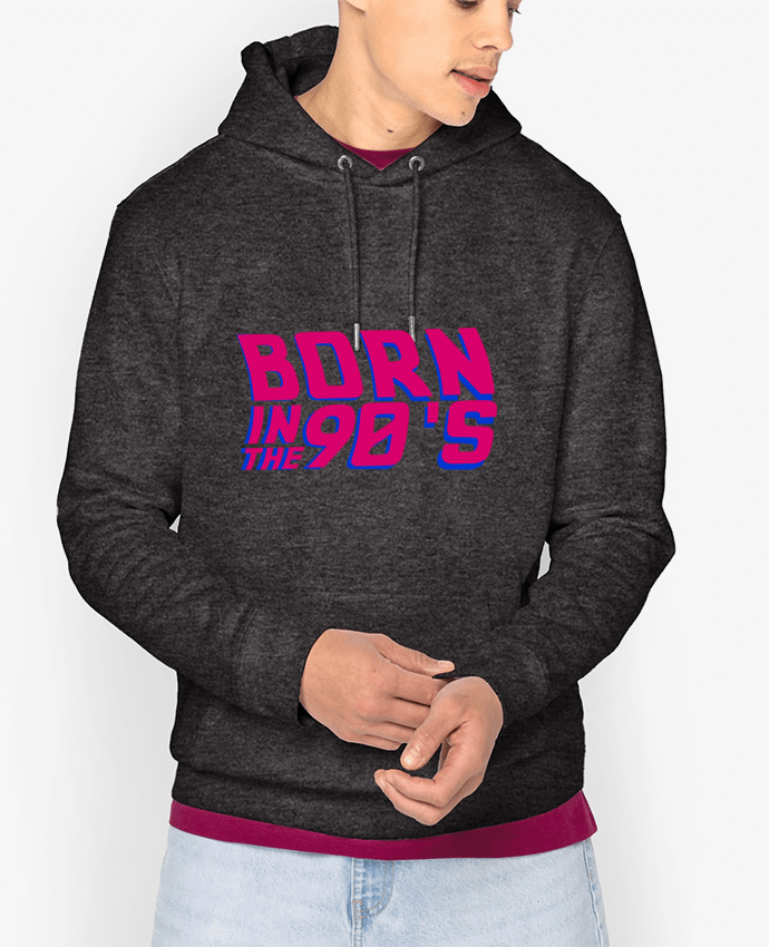 Hoodie Born in the 90's Par tunetoo