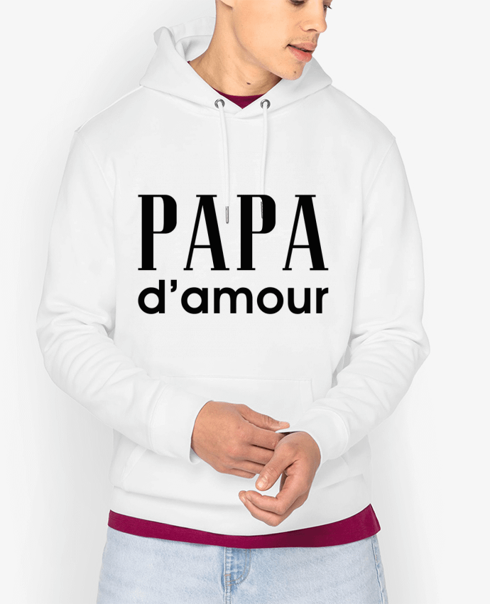 Hoodie Papa d'amour Par tunetoo