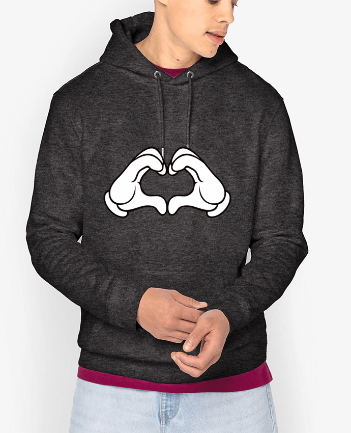 Hoodie LOVE Signe Par Freeyourshirt.com