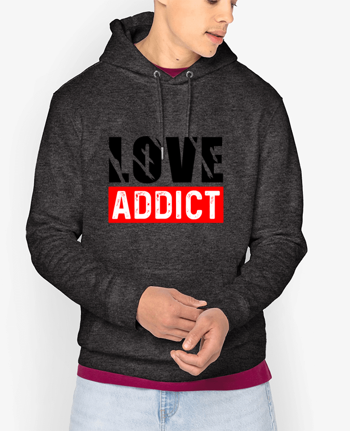 Hoodie Love Addict Par Sole Tshirt