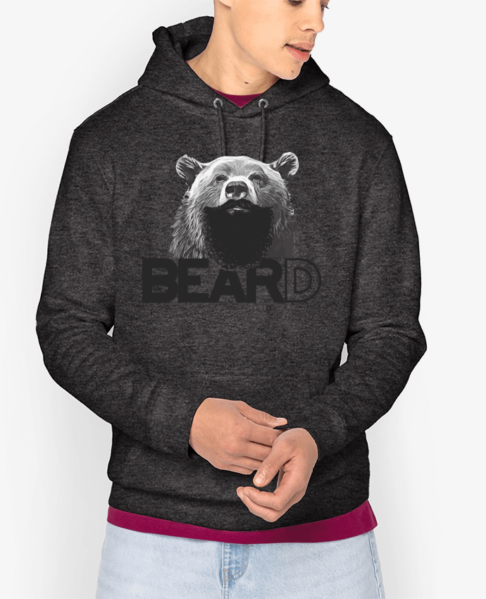 Hoodie Ours barbu - BearD Par justsayin