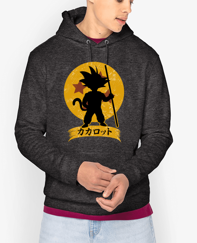 Hoodie Kakarrot Crest Par Kempo24