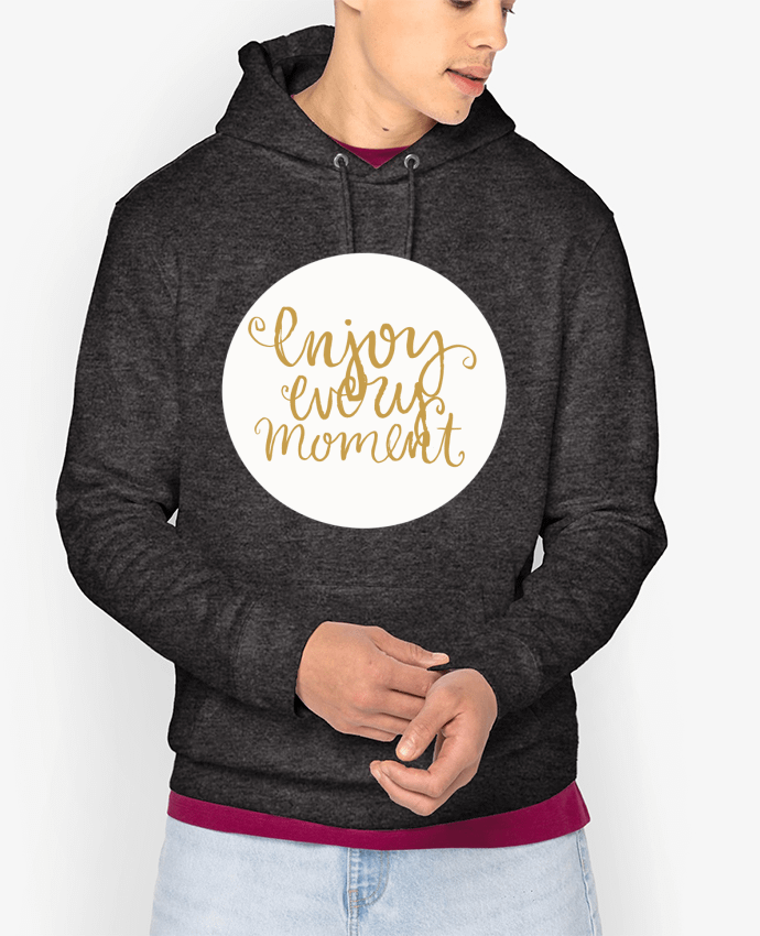 Hoodie Enjoy every moment Par Les Caprices de Filles