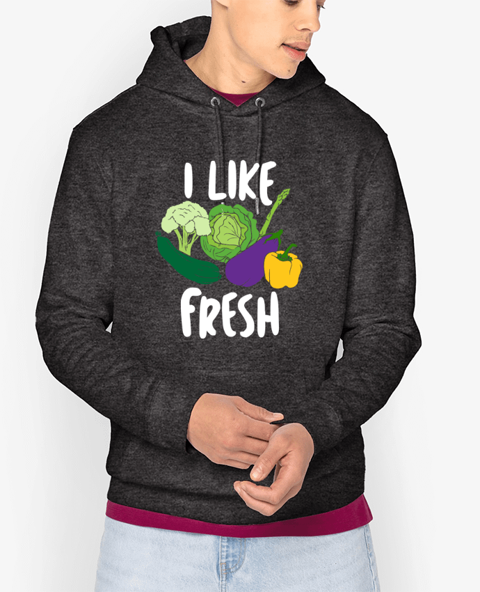 Hoodie I like fresh Par Bichette