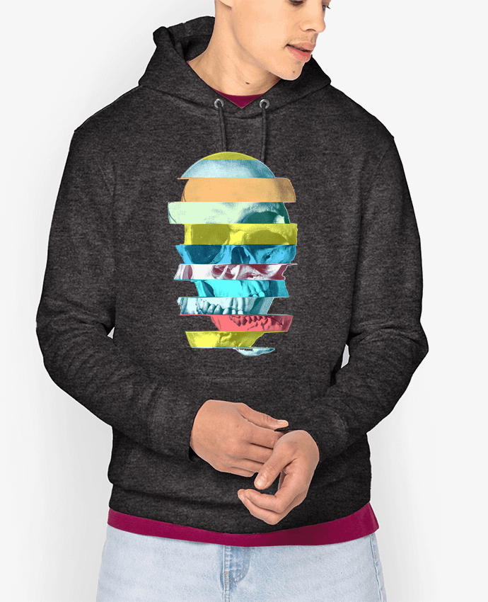 Hoodie Glitch Skull Par ali_gulec