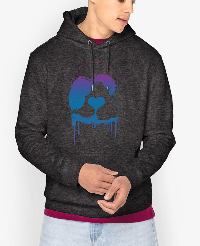 Hoodie Cosmic love II Par Balàzs Solti