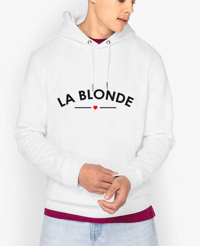 Hoodie La Blonde Par FRENCHUP-MAYO