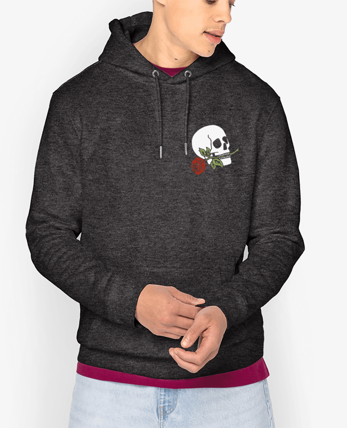 Hoodie Skull flower Par Ruuud