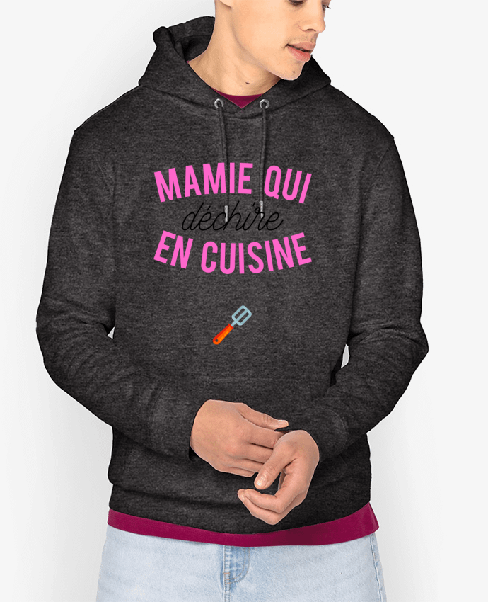 Hoodie Mamie qui déchire en cuisine Par tunetoo