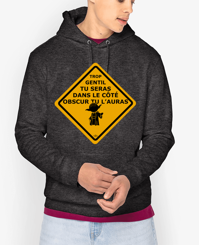 Sweat capuche unisexe Bio Yoda - Star Wars Par Rtom13